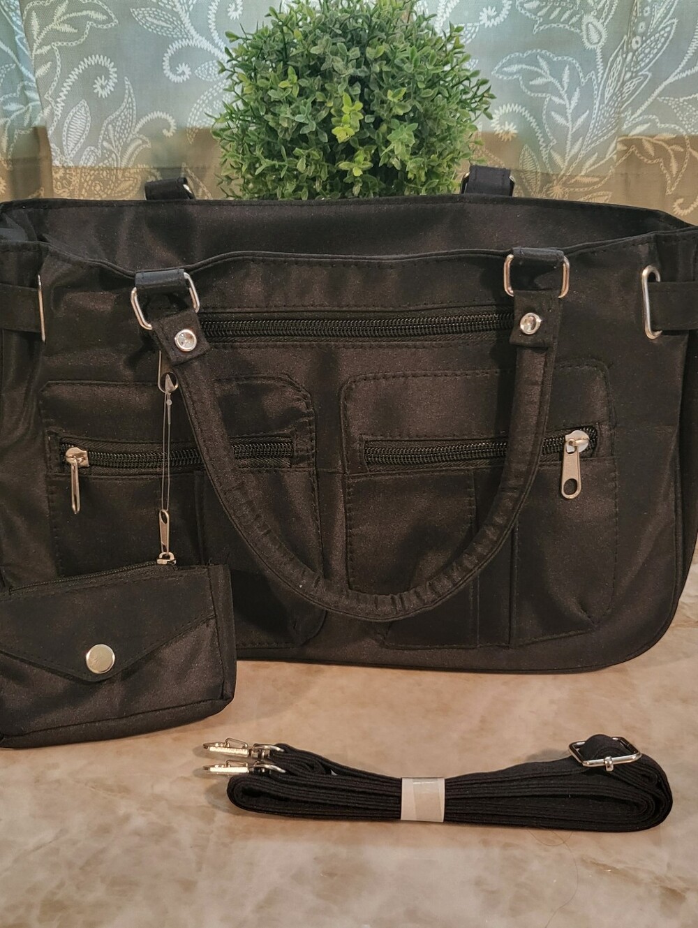 Nylon Black Bag